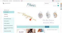 Desktop Screenshot of i-perles.fr