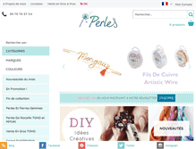 Tablet Screenshot of i-perles.fr